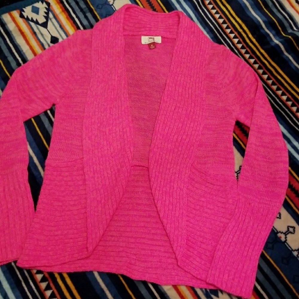 Hot Pink Knit Sweater